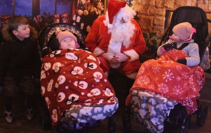 Milton hospice turned into Winter Wonderland