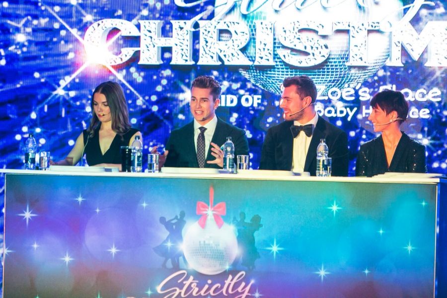 Strictly Christmas achieves record fundraising for baby hospice at fifth-anniversary show