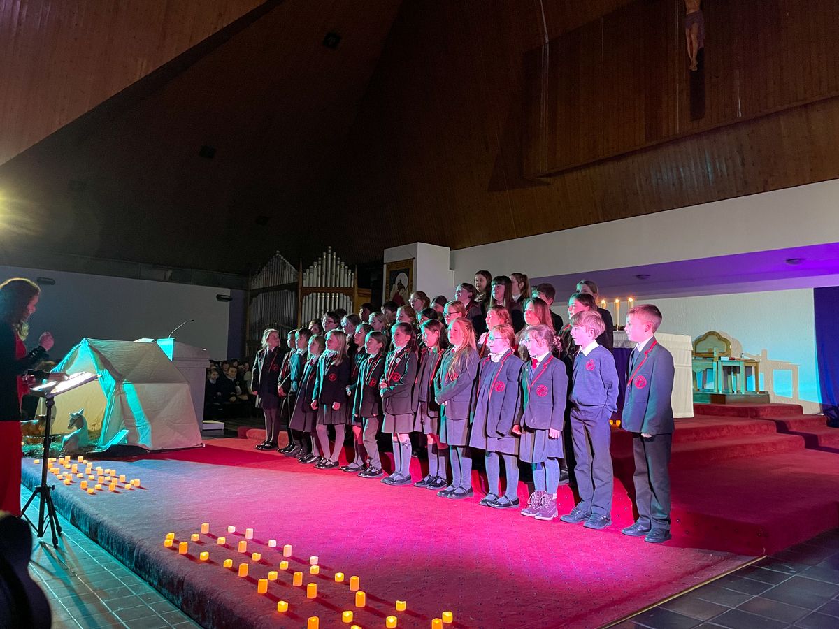 Wirral schoolchildren perform carol service for more than 450 parents