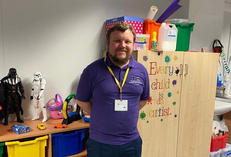 New playroom for Glangwili Hospital's children's ward