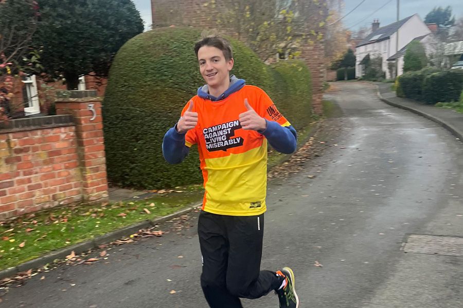 Oakham pupil takes on 25 half marathons in 25 days in the lead up to Christmas