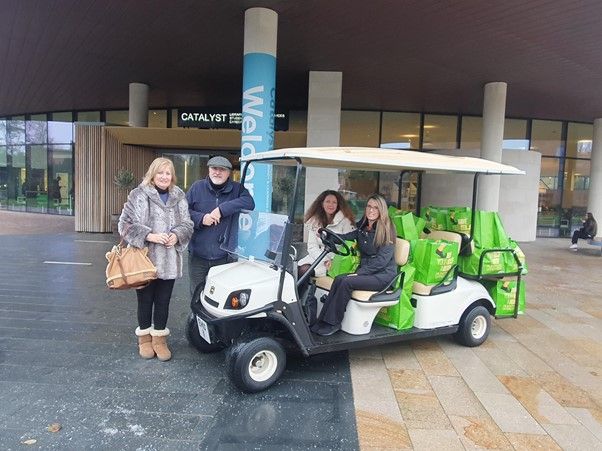 Edge Hill University: Christmas hampers bring festive cheer to care leavers