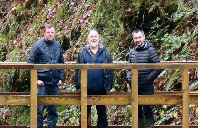 MP welcomes investment for new bridges in heart of Brechfa Forest