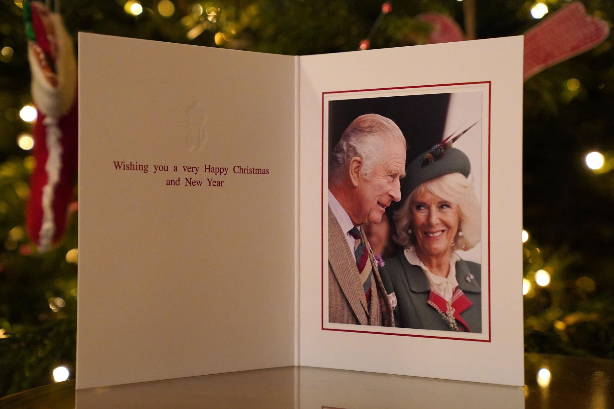 King Charles releases first Christmas card as monarch