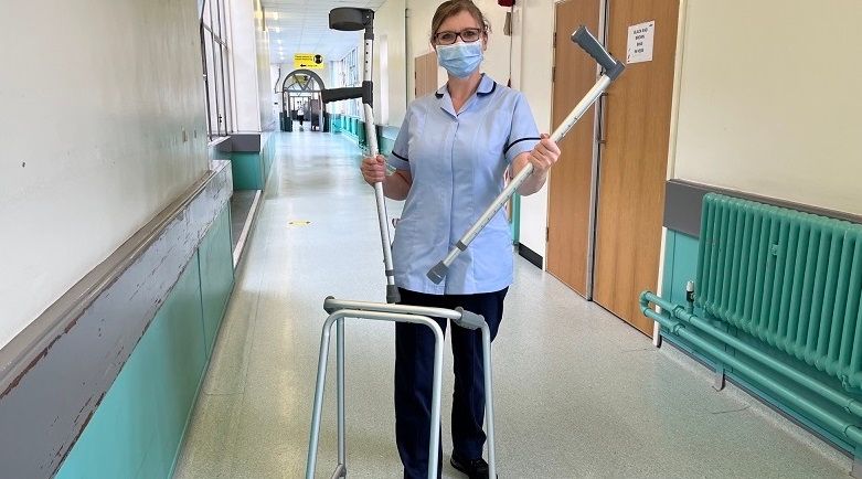 Walking aids still wanted at Stockport hospital