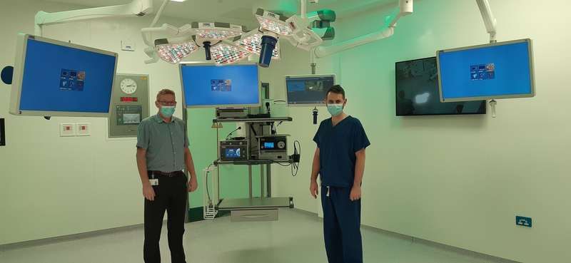New keyhole surgery theatre in Stockport hospital enhances surgical care