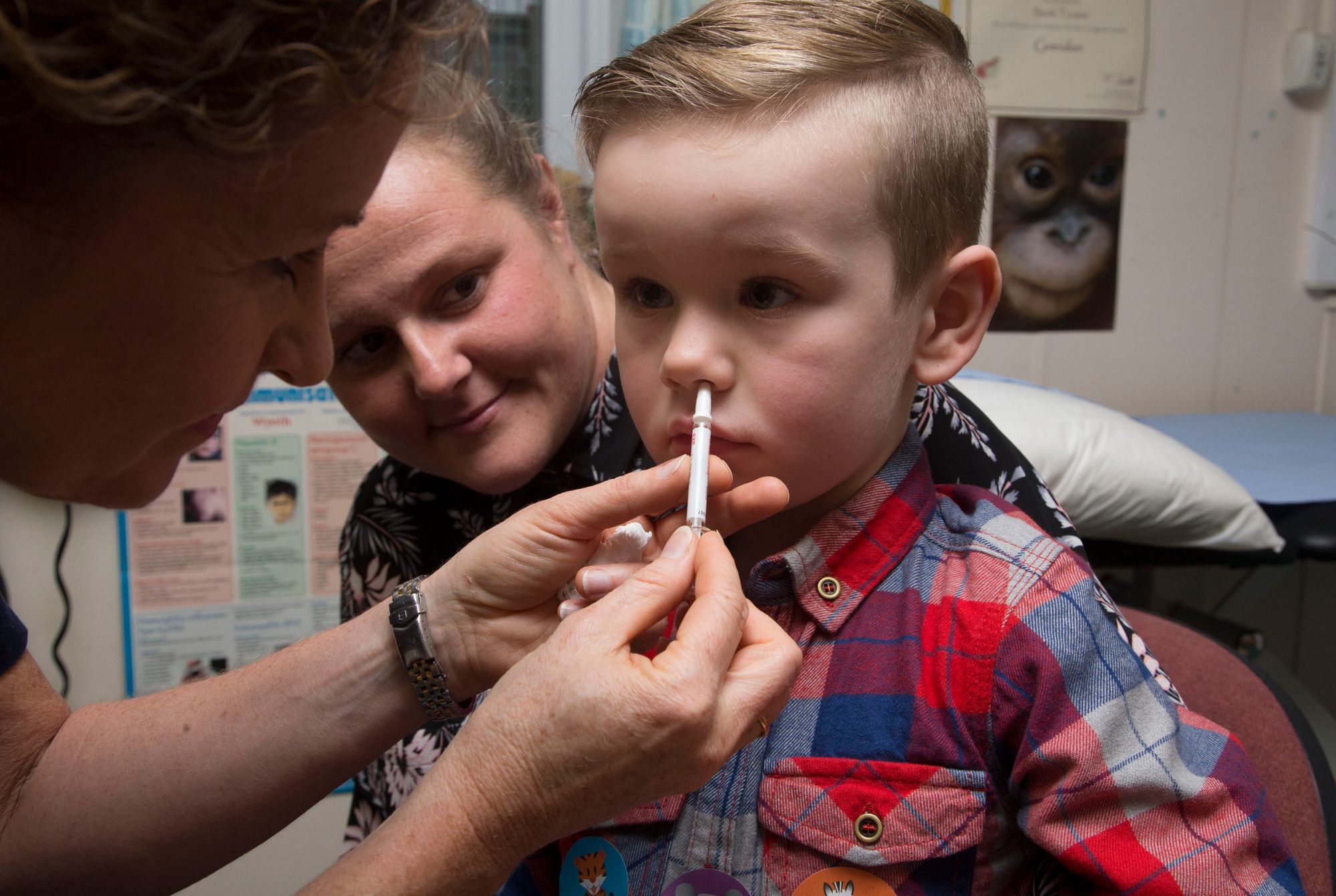 Children’s flu vaccination drop-in clinics announced by West Wales health board