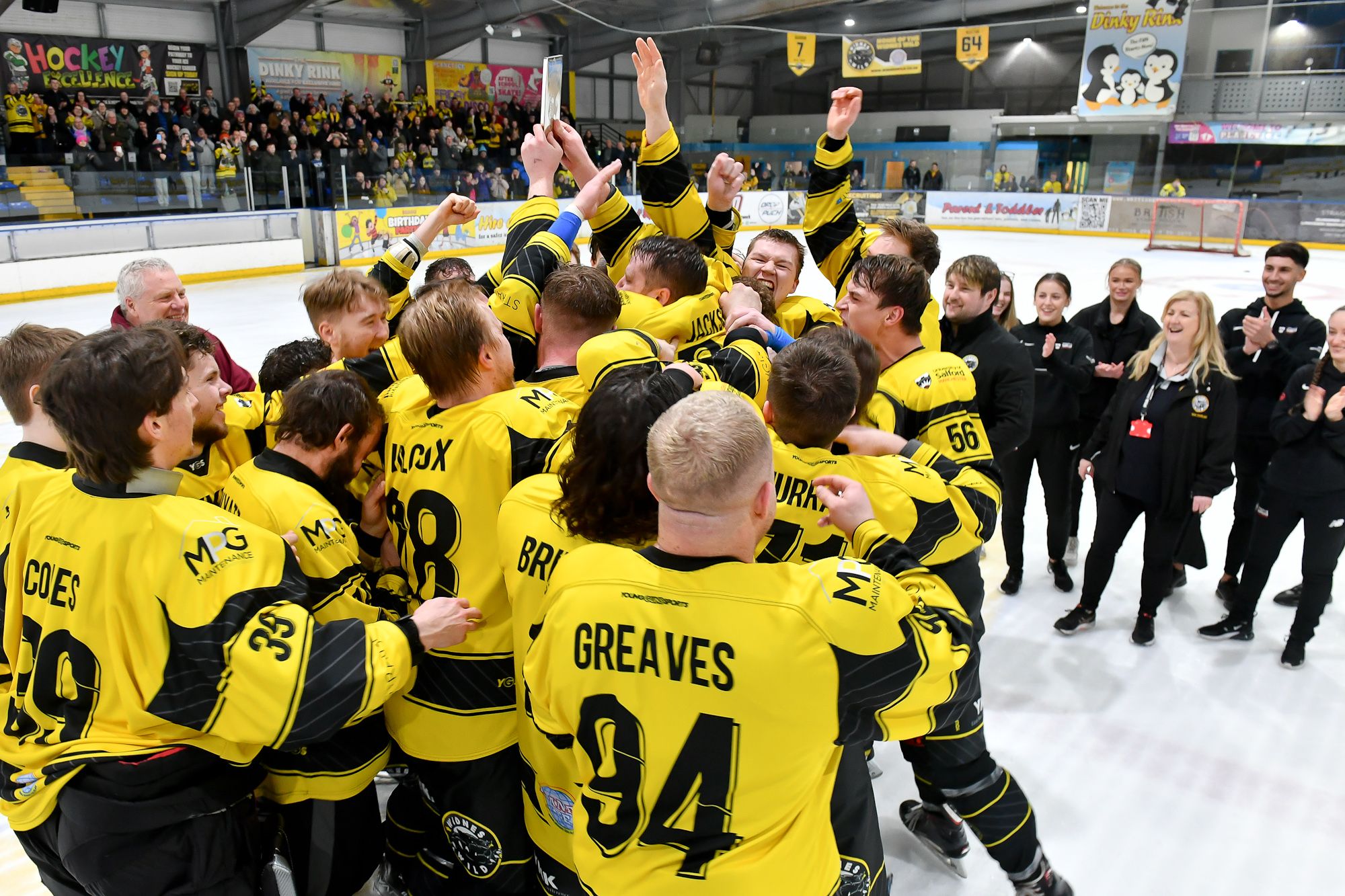 Ice Hockey: Wild make cup semi-final