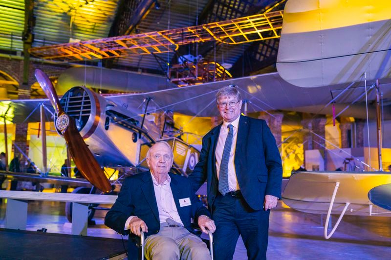 Bristol plane enthusiast revisits museum he helped create