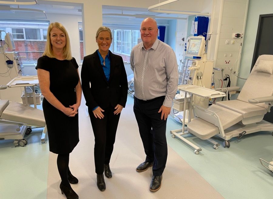 Dialysis ward opens at Wirral University Teaching Hospital