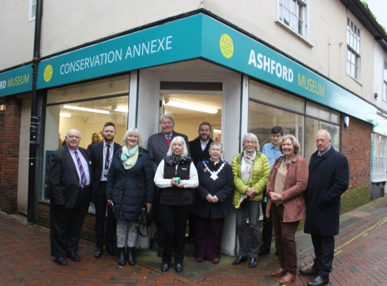 Ashford Museum conservation annexe officially opens