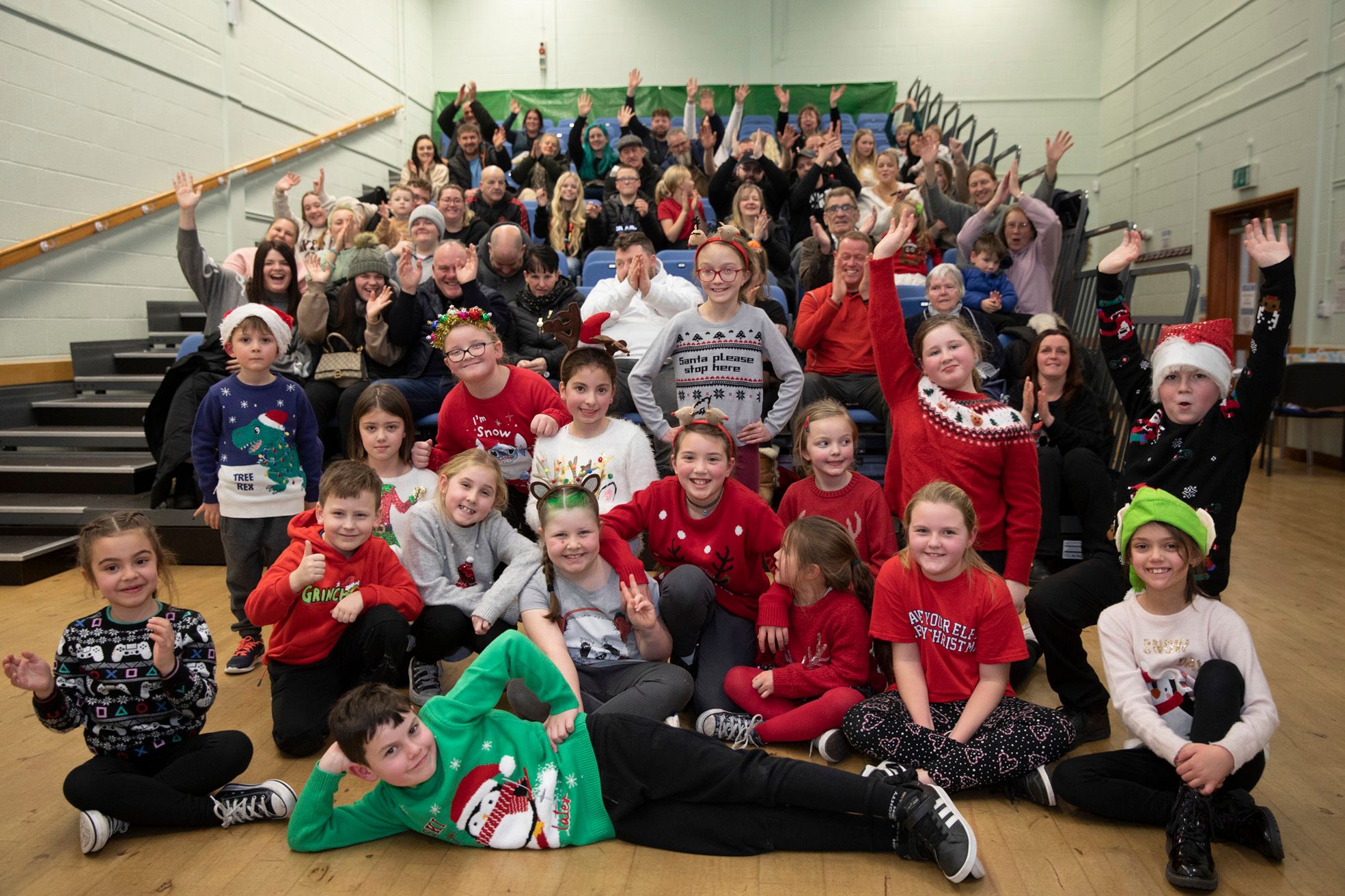 Craig-y-Don Popstars Academy children entertain at end-of-season show