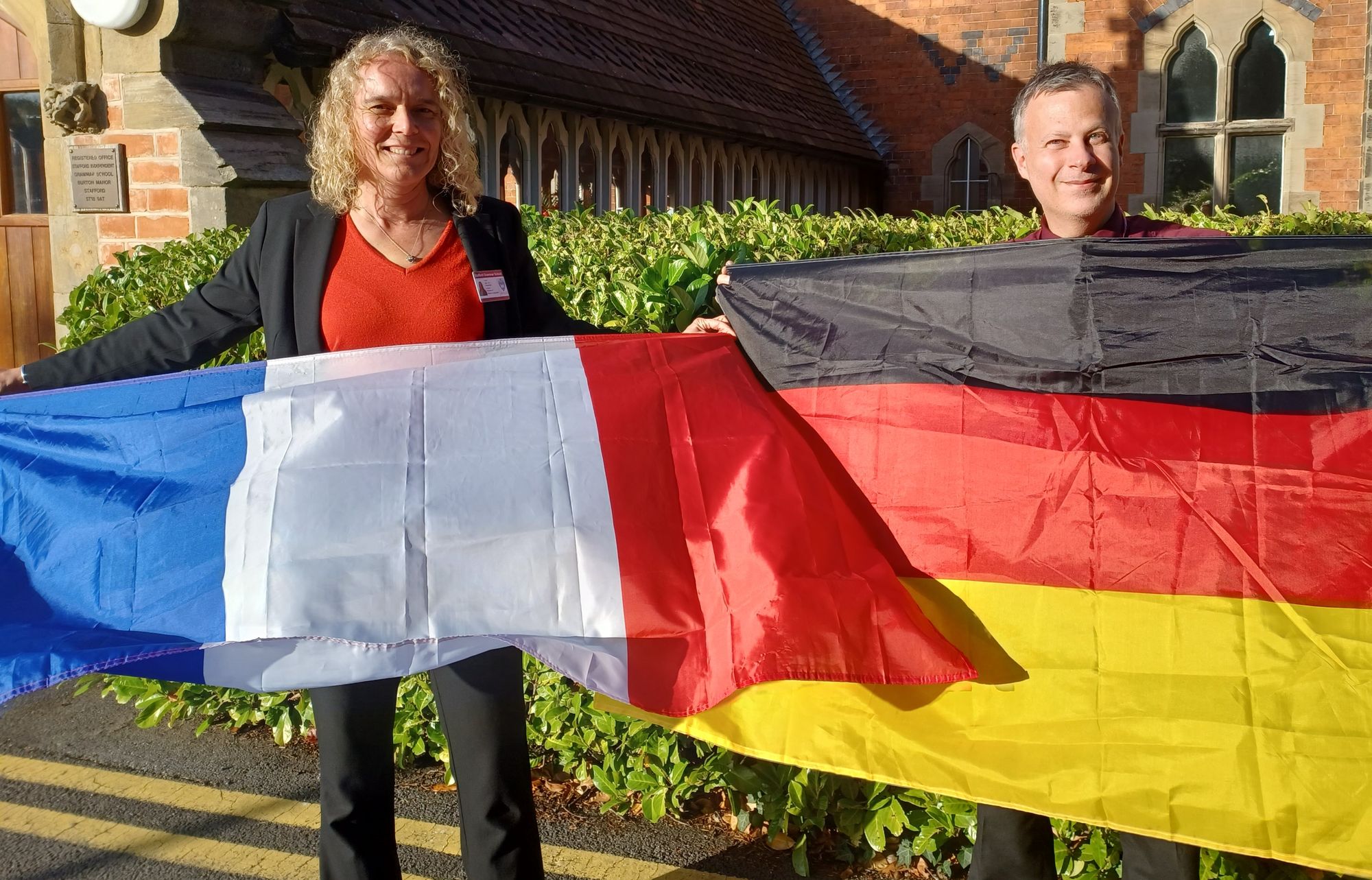Budding tycoons pitch into language test at Stafford school