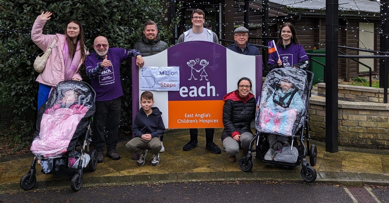 Huntingdon grandad raises more than £5,500 with epic challenge for EACH