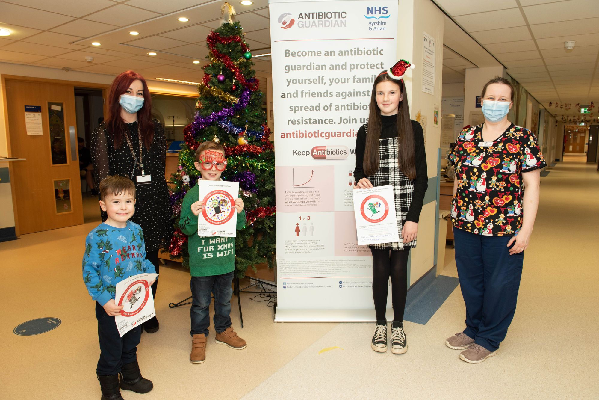 Ayrshire children help to protect the future use of antibiotics