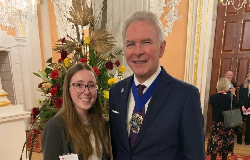 Borehamwood student wins award for report into work with endangered monkeys