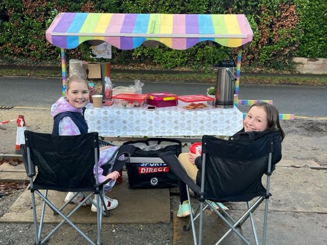 Shenfield friends open driveway stall to raise money for Dogs Trust