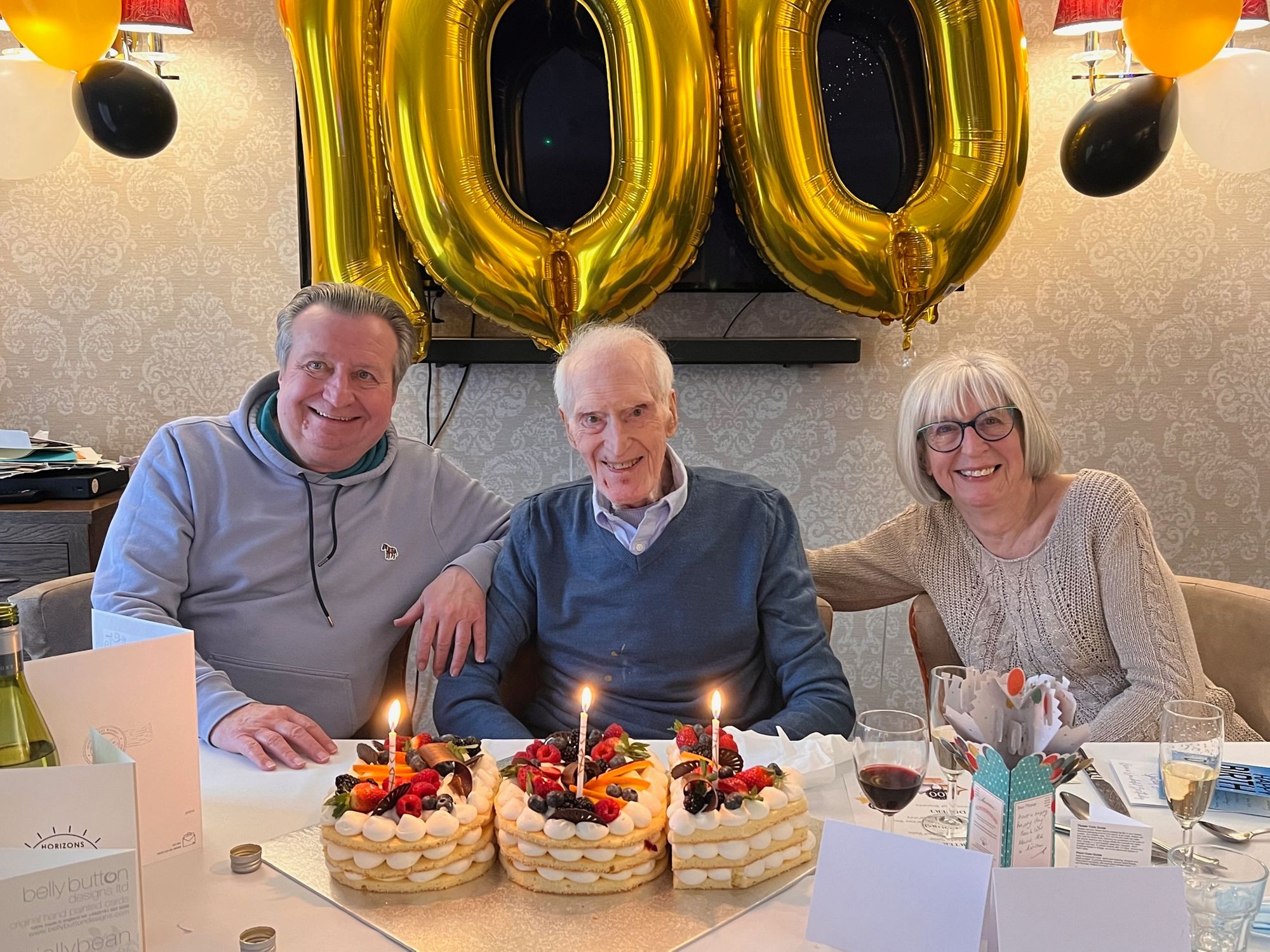 Former Navy engineer credits eating and sleeping well to 100 years of joy