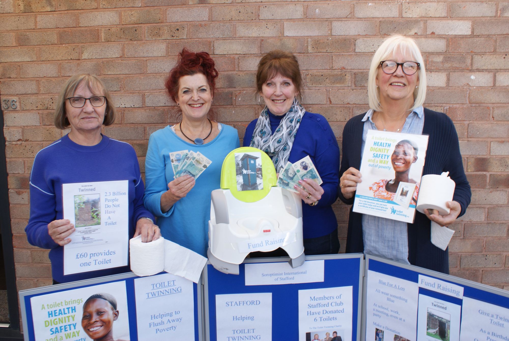 Can you help Stafford become a Toilet Twinning Town?