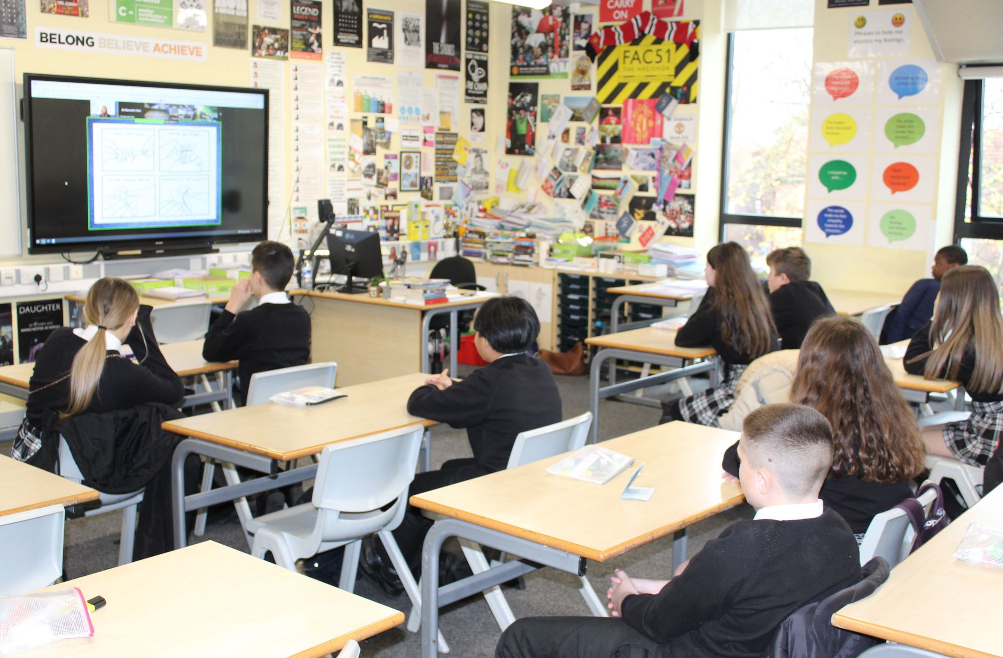 Award-winning author speaks to Wythenshawe pupils for anti-bullying week