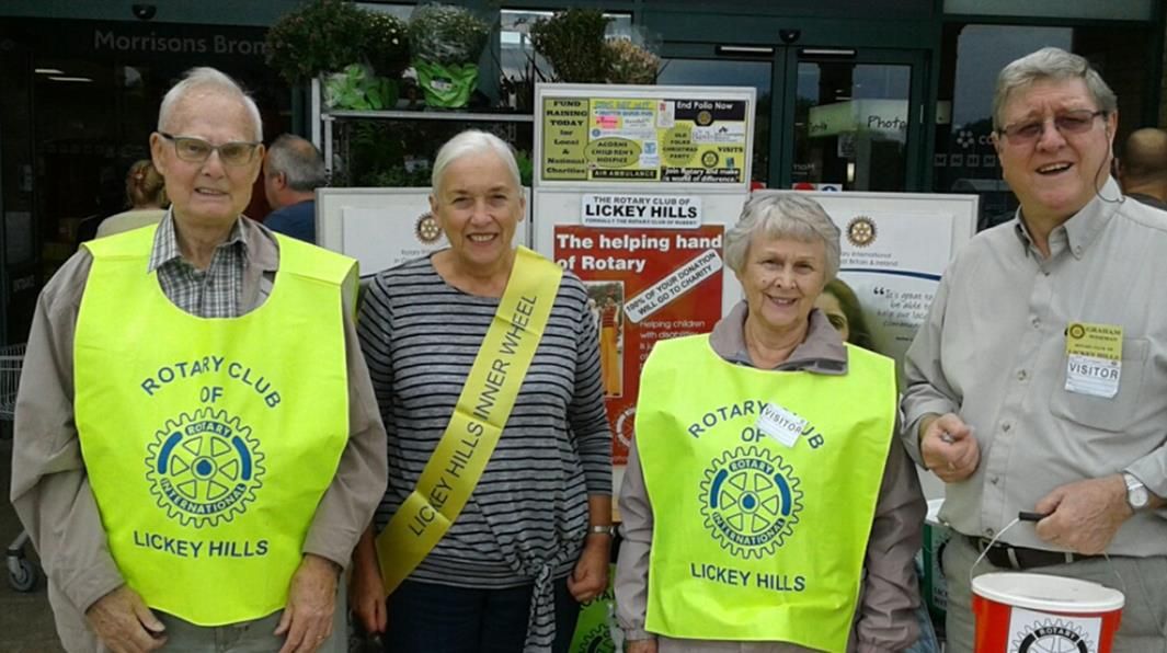 Celebrating half a century of Lickey Hills Rotary Club