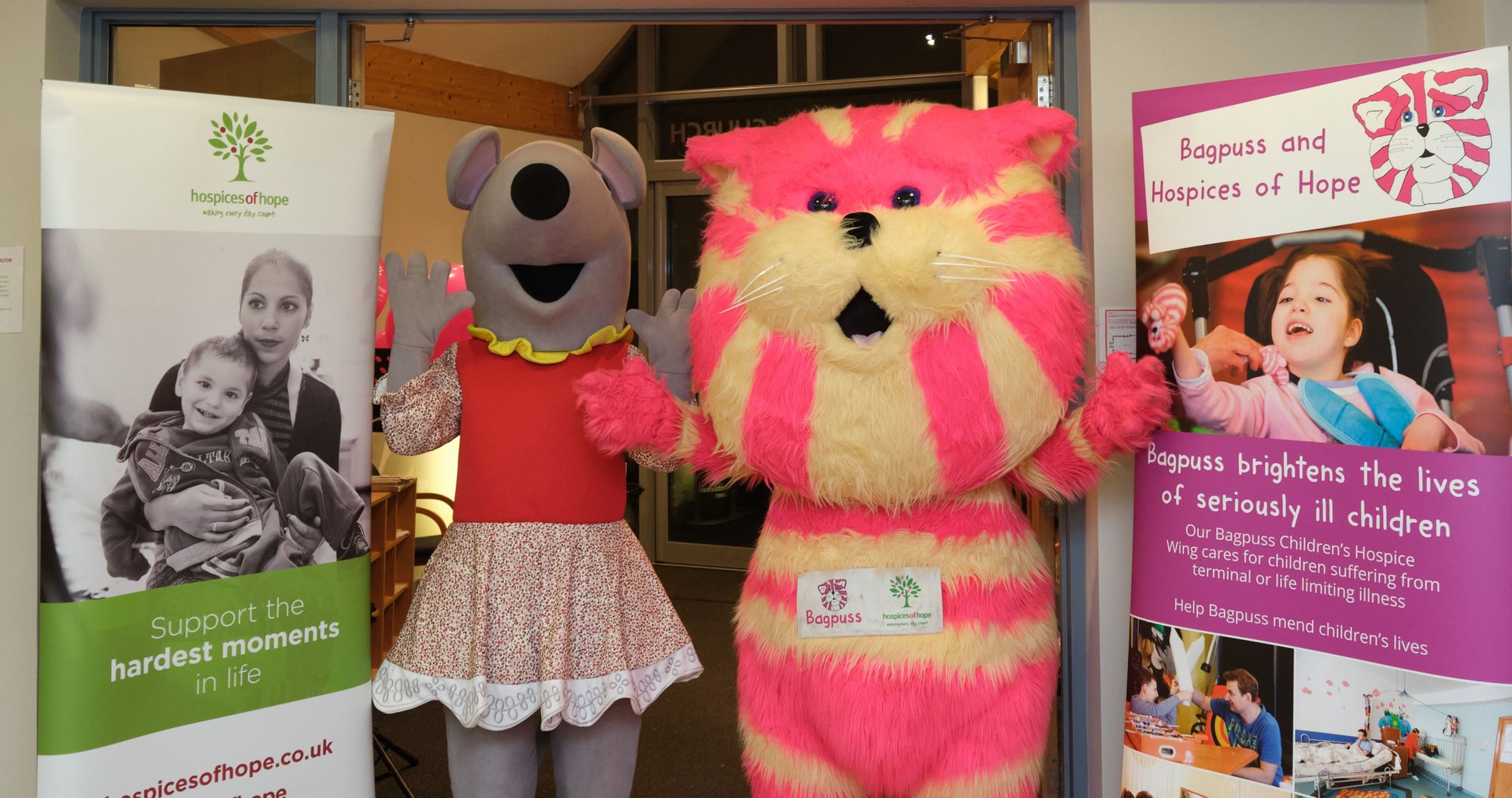 Otford hospice urges fans to host Bagpuss parties for Romanian hospital
