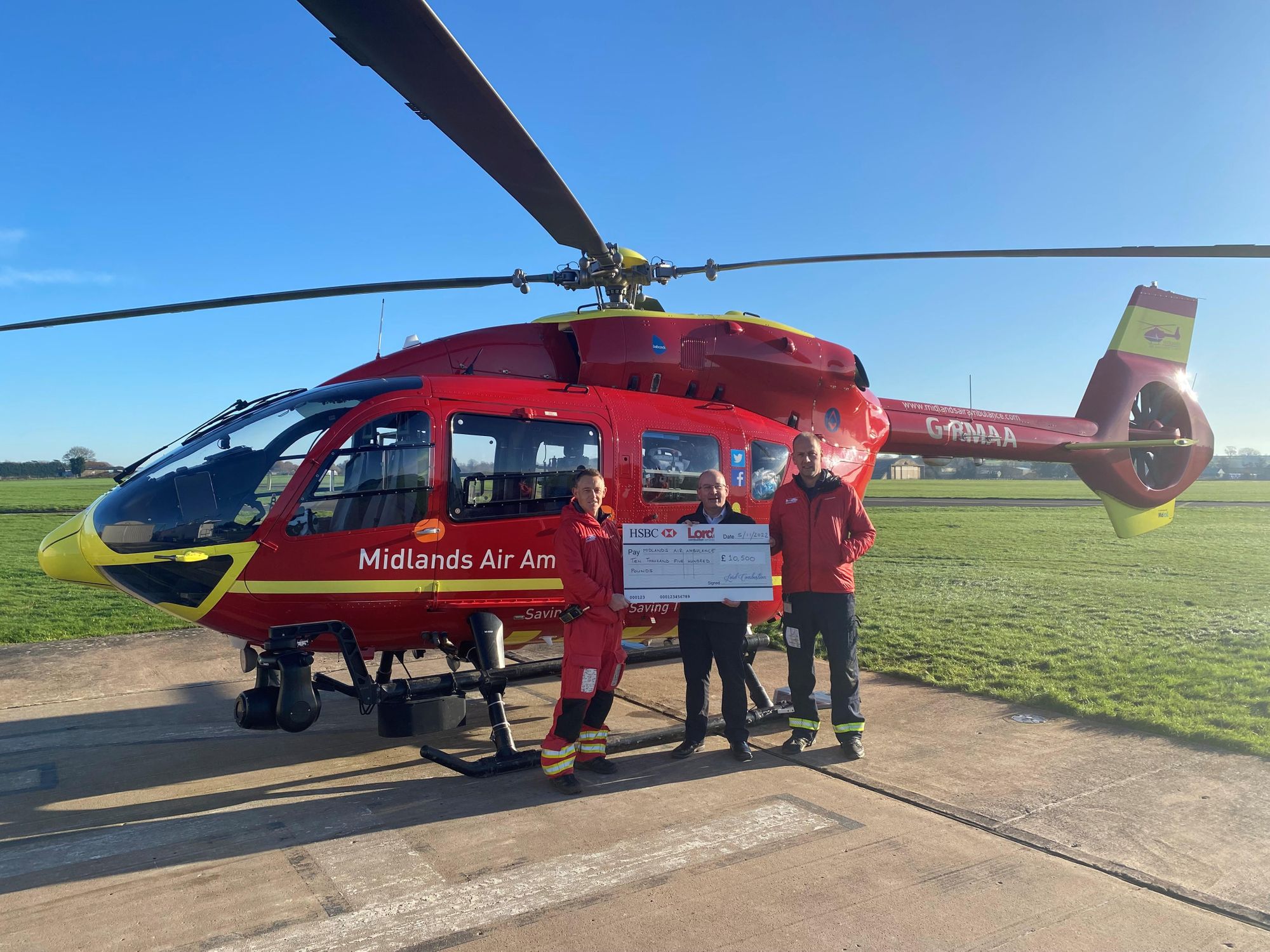 Fundraising ball boosts Midlands Air Ambulance coffers to continue life-saving work