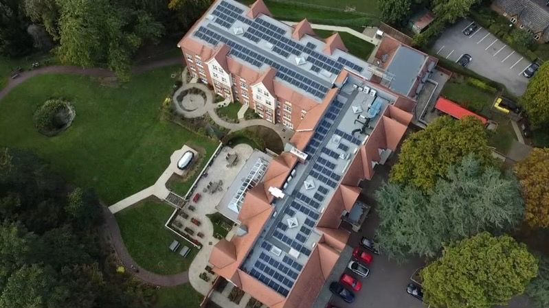 Hitchin care home launches major solar project to 'take pressure' off National Grid