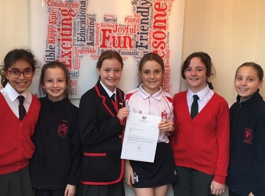 Green leaders at Reigate St Mary’s ask PM to invest in renewable energy