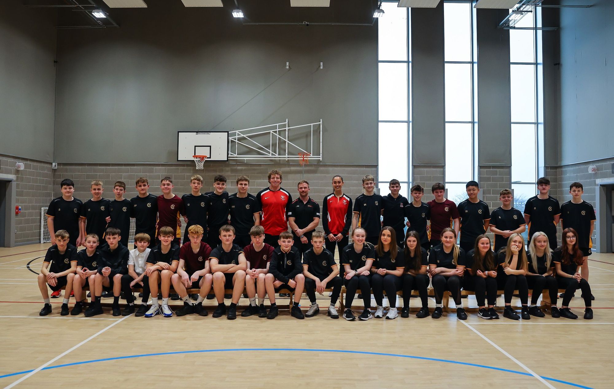 South West Wales Commonwealth Games stars give Neath pupils lessons for a sportier life