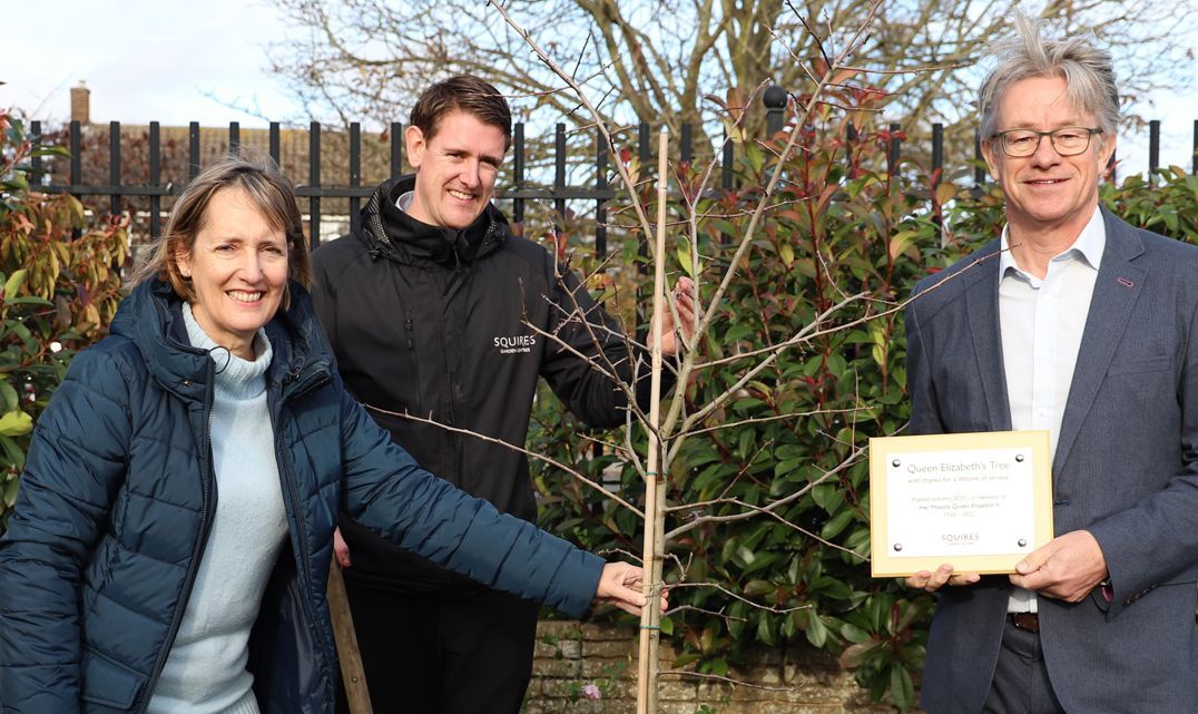 Shepperton garden centre plants commemorative trees for Queen Elizabeth