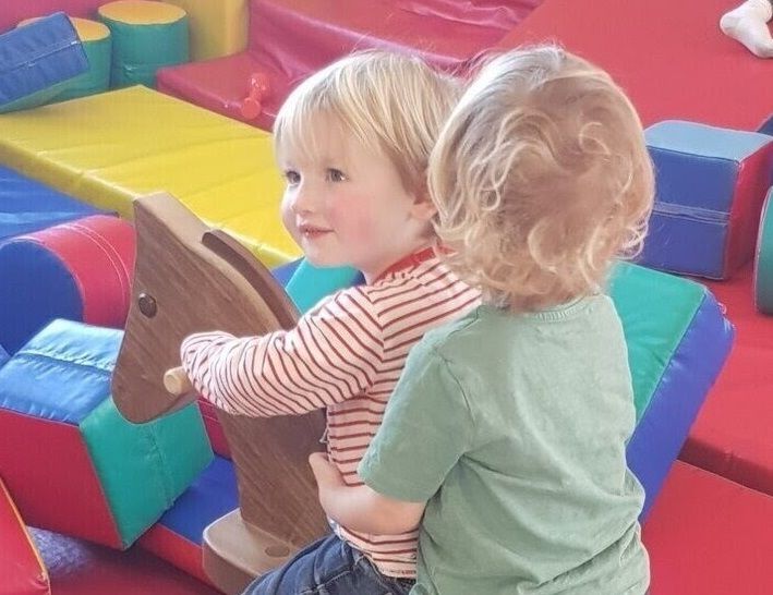 Beaming smiles on show as children enjoy toy donations