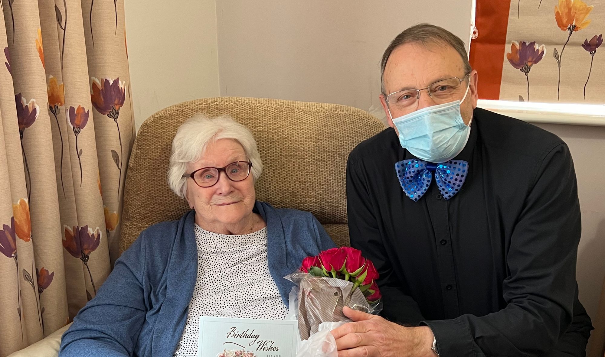 St Ives care resident says keeping 'an active mind' is key to 102-year life