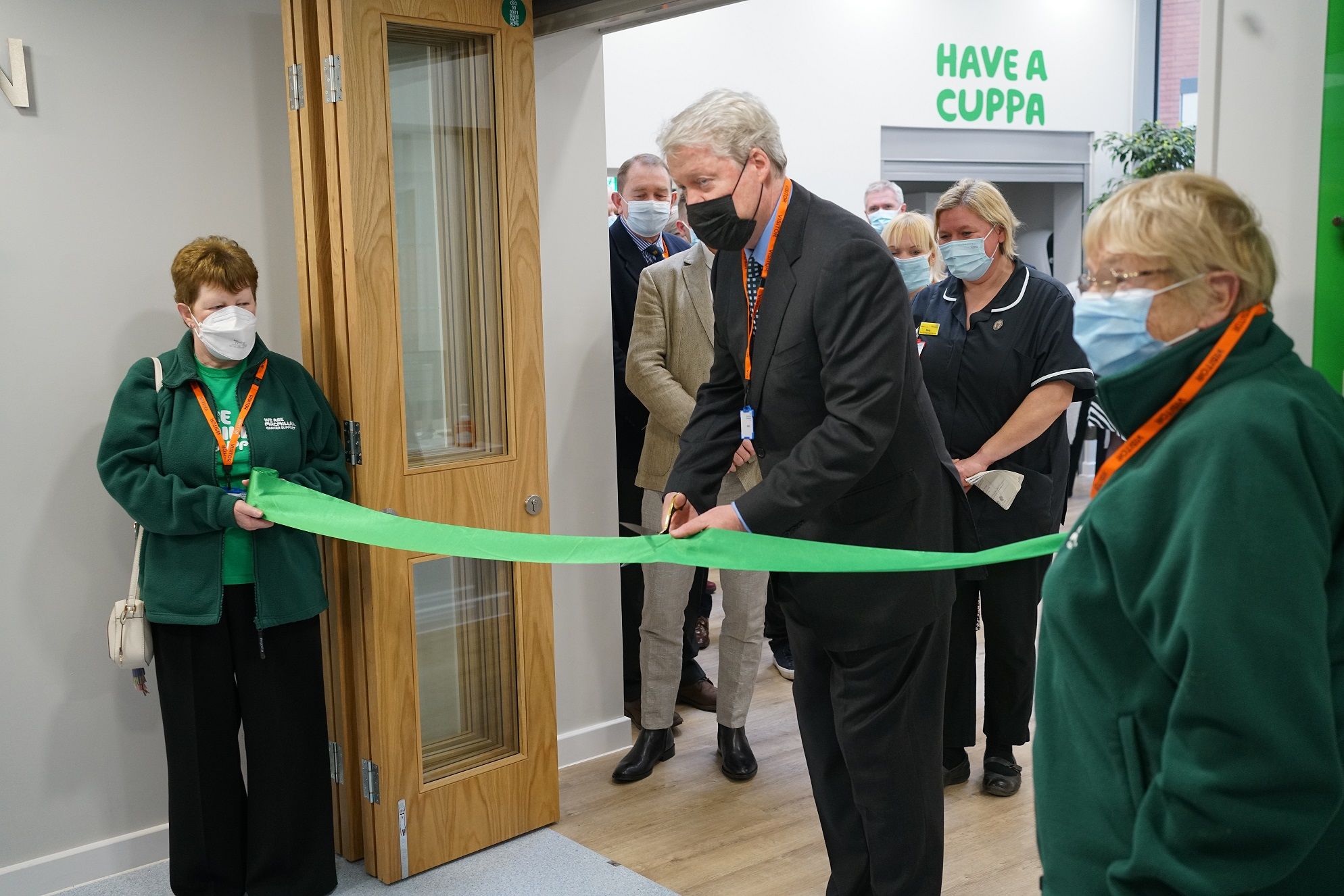 Earl Spencer opens cancer support centre at Kettering Hospital