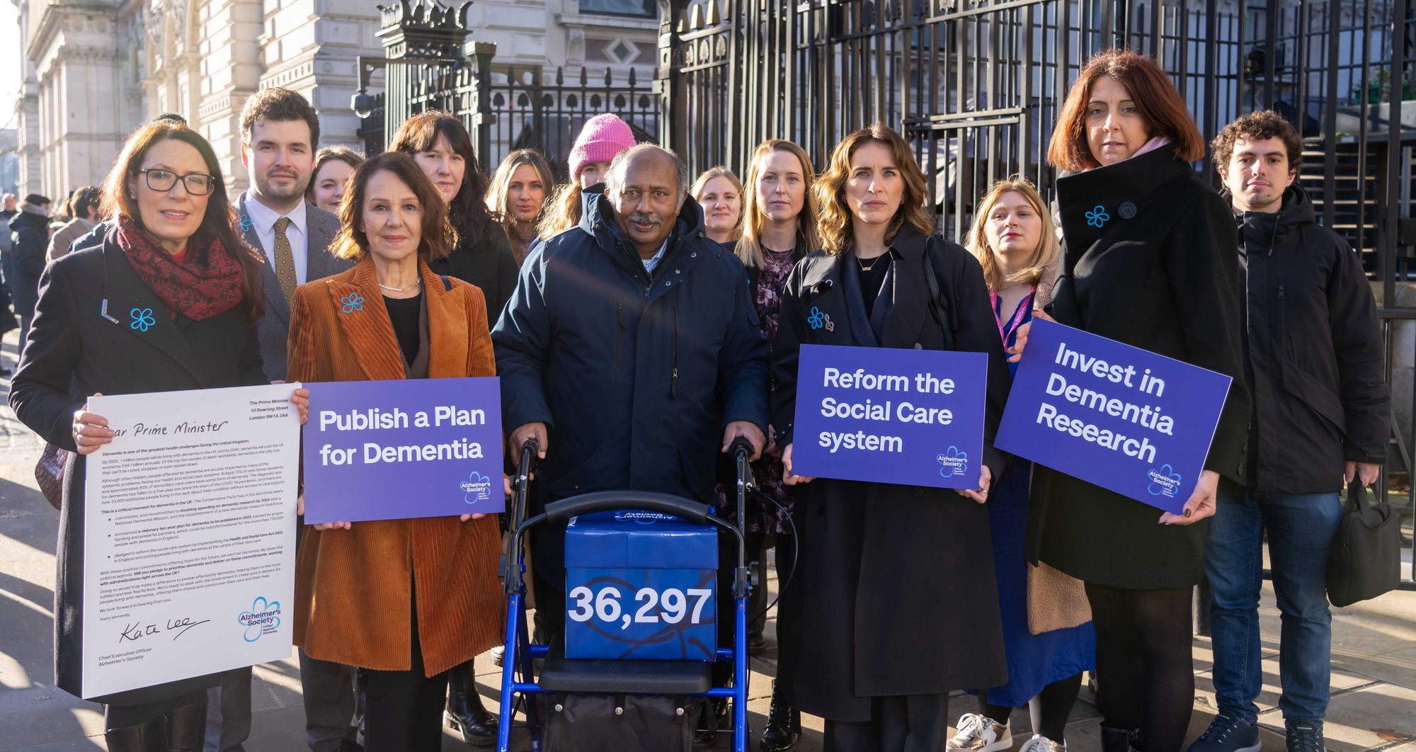Arlene Phillips and Vicky McClure urge Rishi Sunak to 'honour' dementia pledge