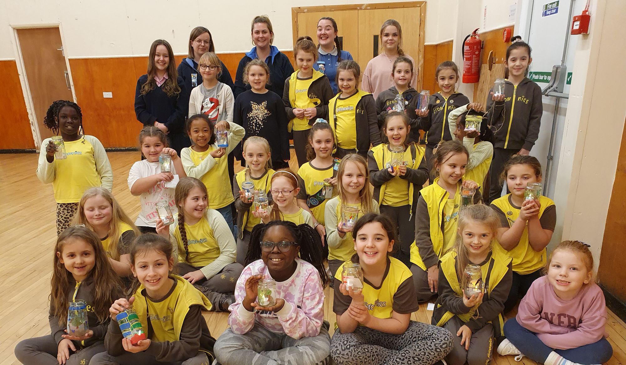 Rochester Brownies boost their badges thanks to grant