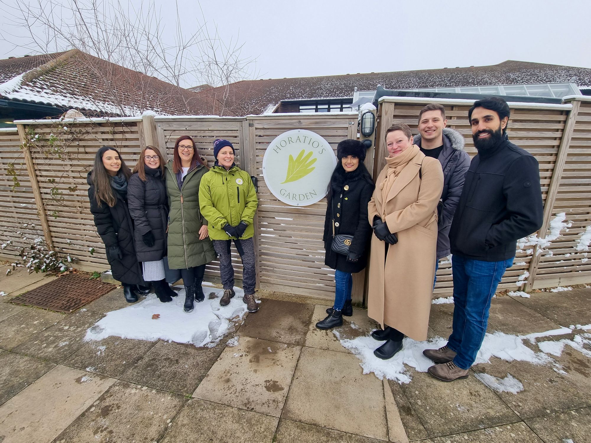 Northampton complex care provider becomes first national partner of Horatio's Garden