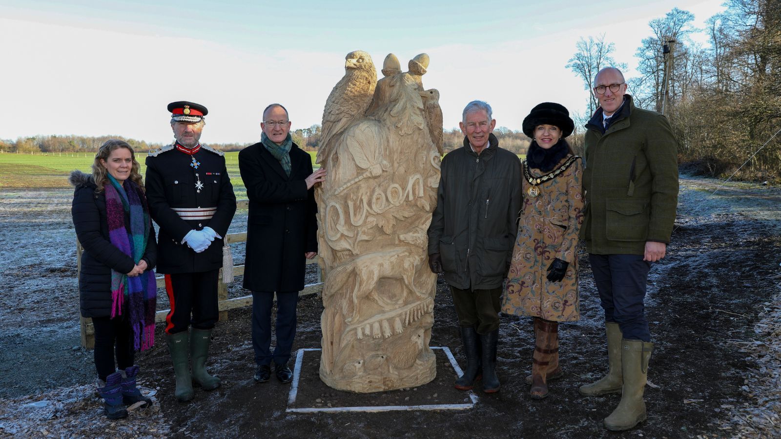 Her Majesty remembered at Panshanger Park tree planting