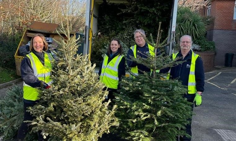 Kent hospice tree recycling initiative raises £57,000