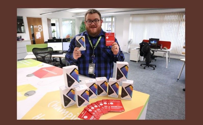 Donations helping Stoke's homeless stay connected