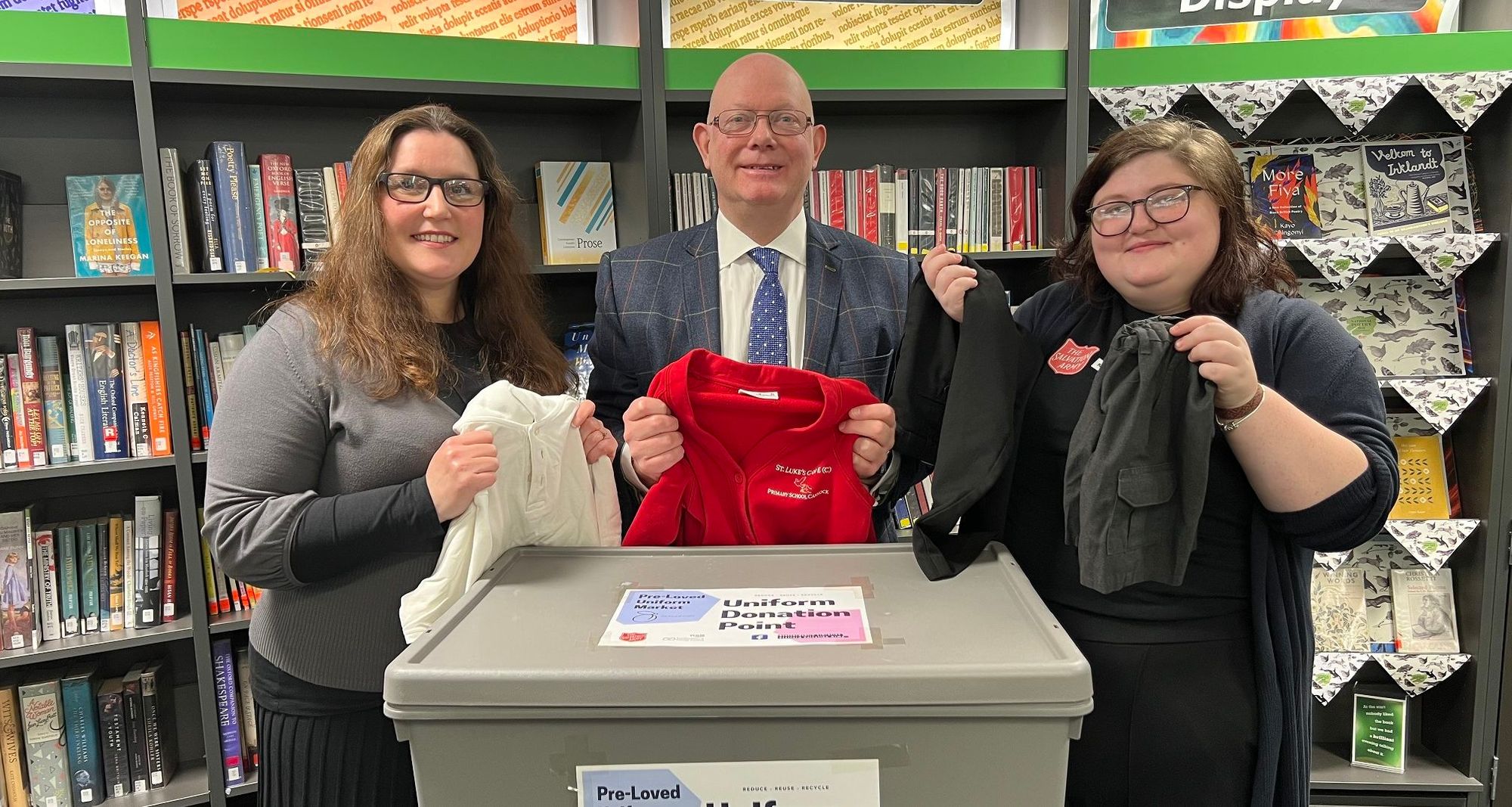 Staffordshire school uniform project offers 'helping hand' to families