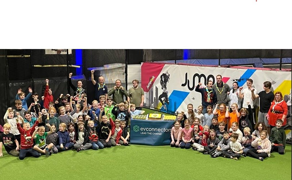 Great Notley Scouts jump for joy at 21st birthday celebrations
