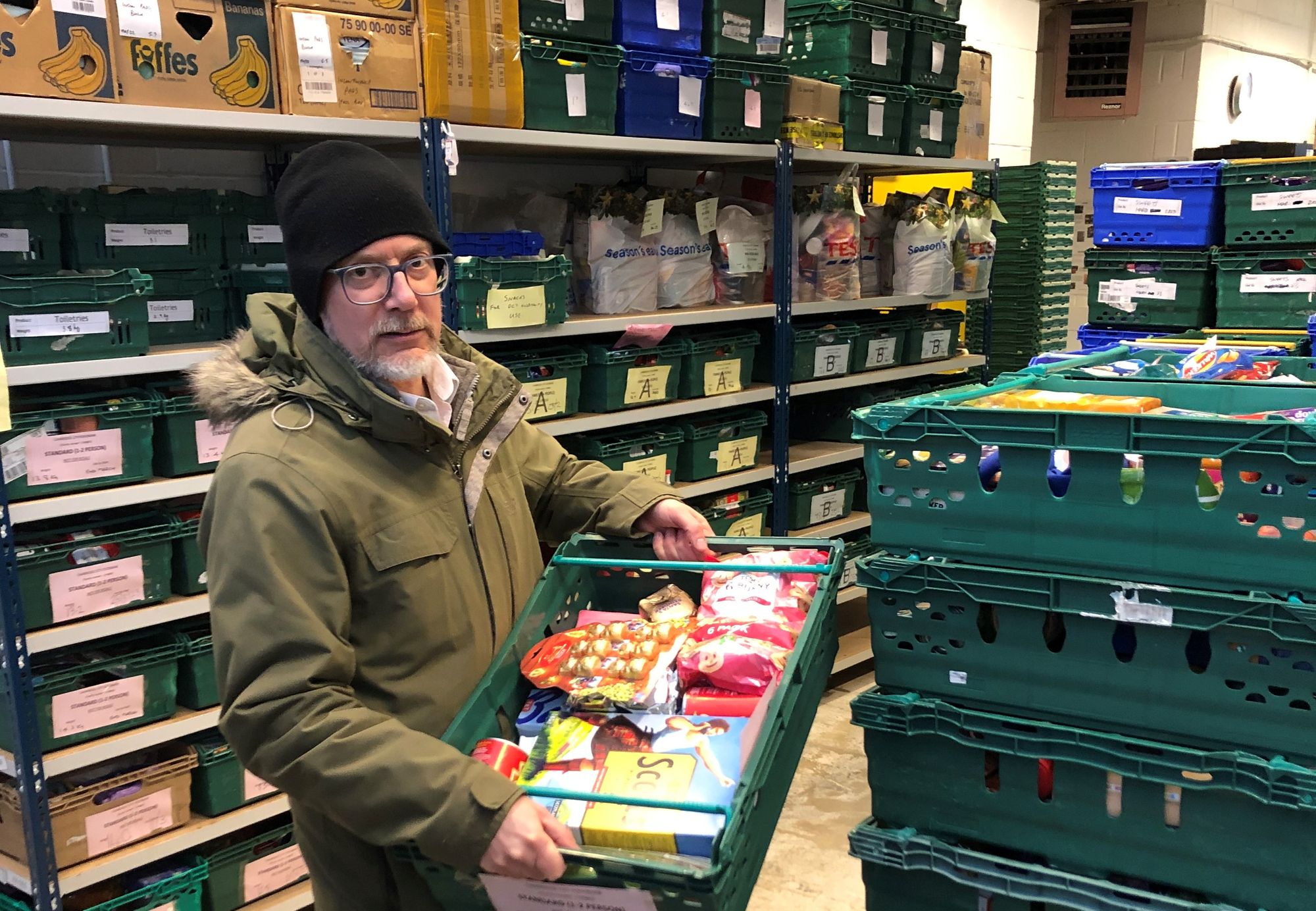 Foodbank CEO shares thought-provoking concerns over food poverty