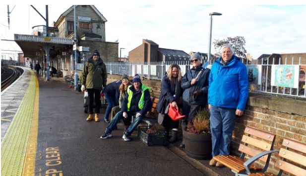 Volunteers welcomed on board to brighten up Chelmsford station