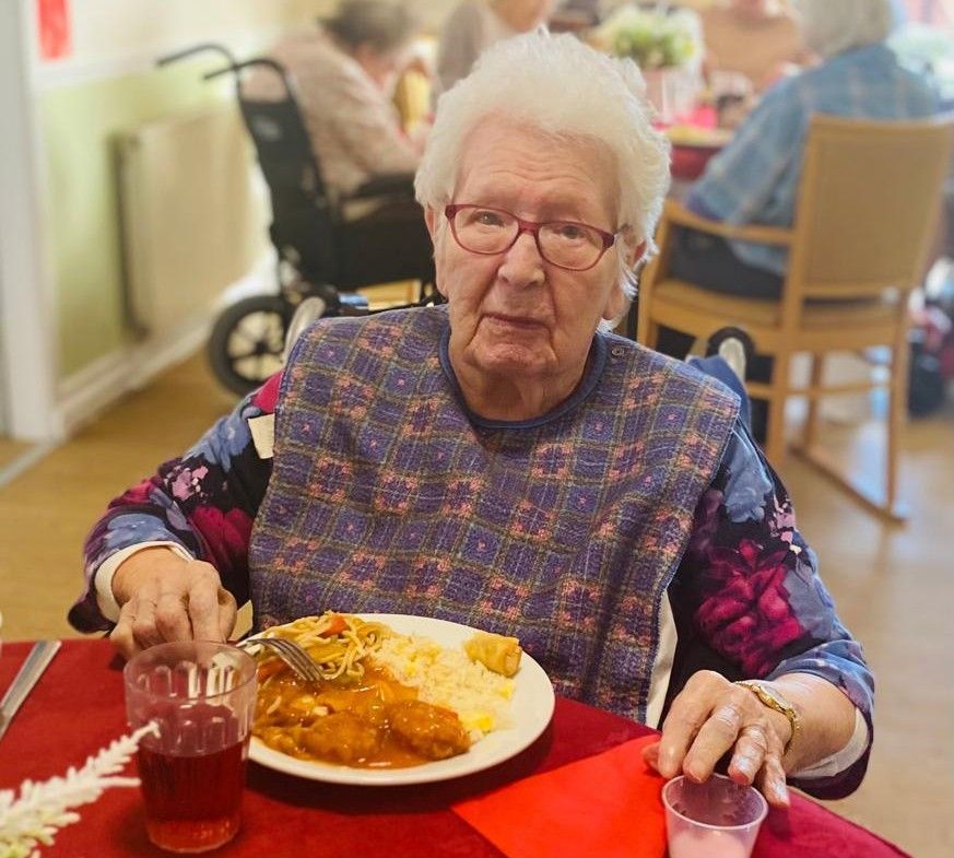 Care Home residents in Grantham celebrate Chinese New Year