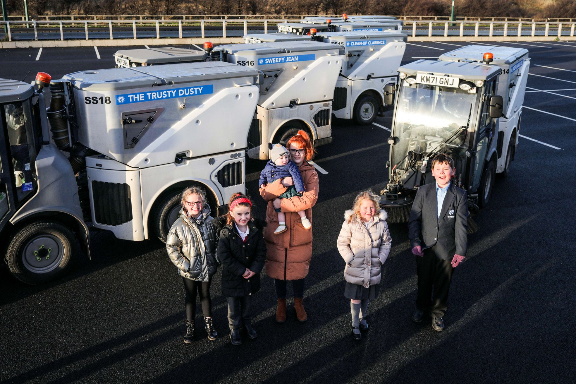 Clean up Sweepy Jean - names for new Redcar street sweepers revealed