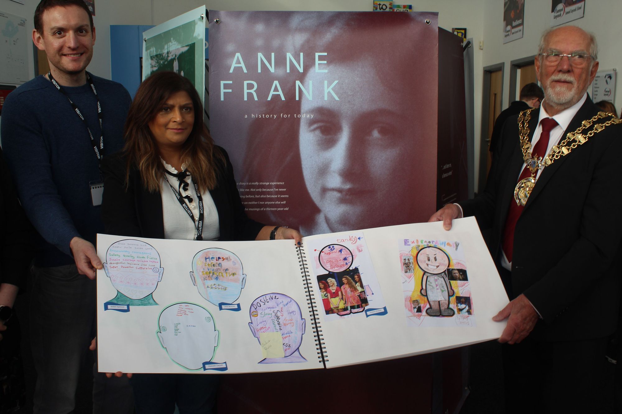 Anne Frank exhibition in Hyde marks National Holocaust Memorial Day