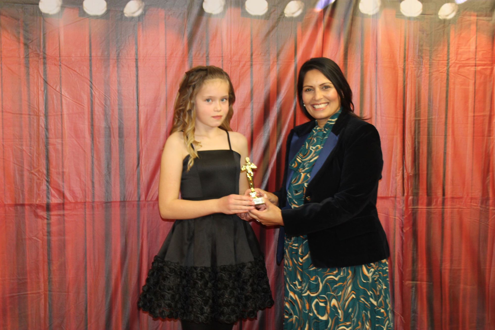 Priti Patel presents special award at Silver End Scout ‘Oscars’