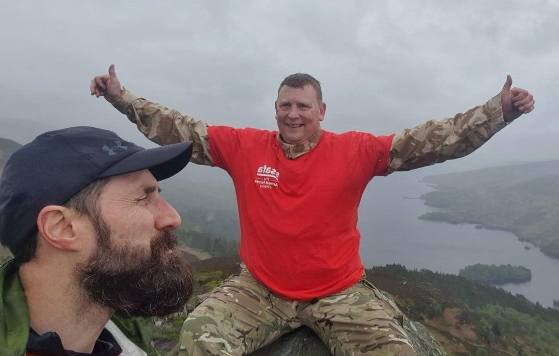 Lanarkshire ex-serviceman’s fundraising climb recognised in Scottish Parliament