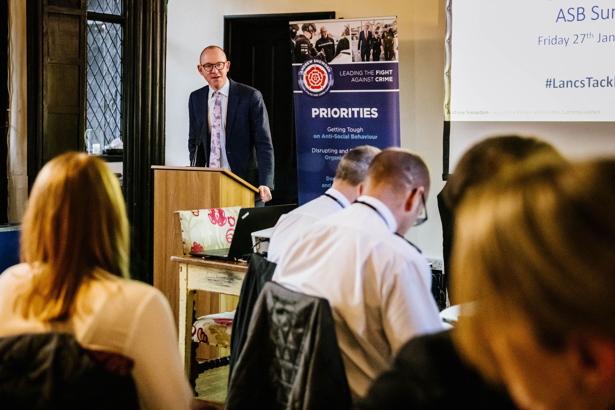 Fight against anti-social behaviour discussed at Commissioner's summit